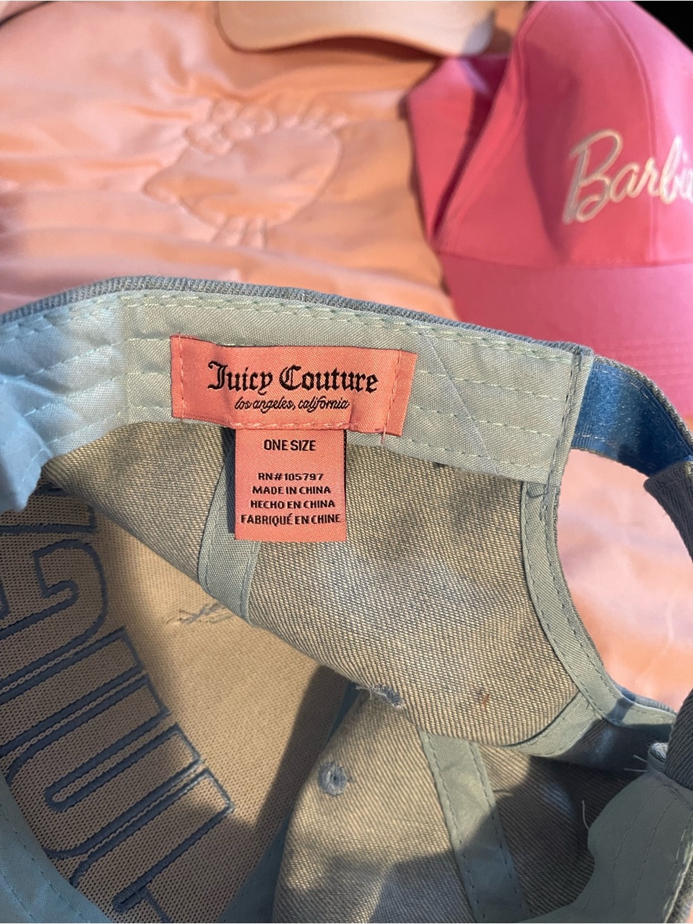 Juicy Couture Pink 'Barbie' hat bundle - Picture 8 of 12